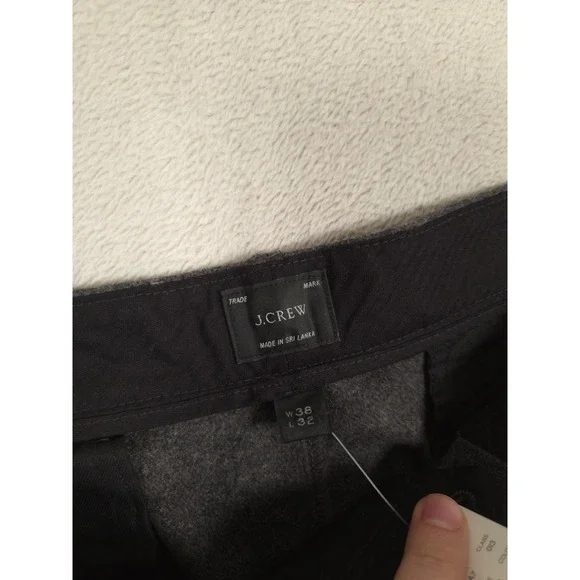 New J Crew Wool Blend Pants Mens 38x32 Classic Relaxed Fit - Picture 6 of 8